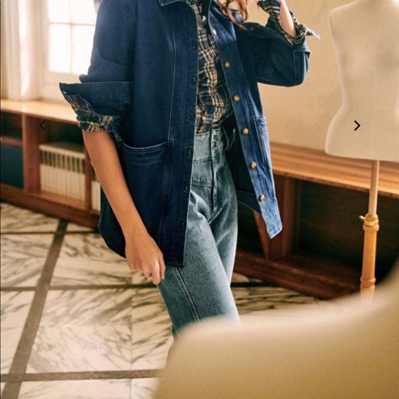Sezane Jackets & Blazers - Sezane will jacket denim jacket